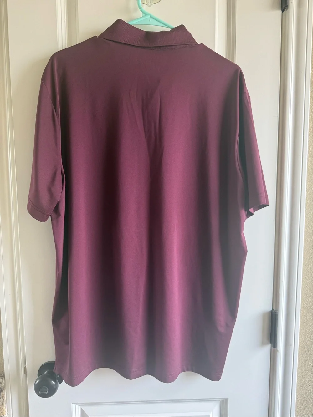 Polo by Ralph Lauren Men's Deep Burgundy Polo with Navy Logo